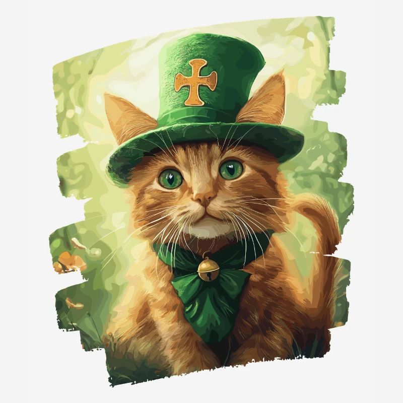 Chat de la Saint-Patrick