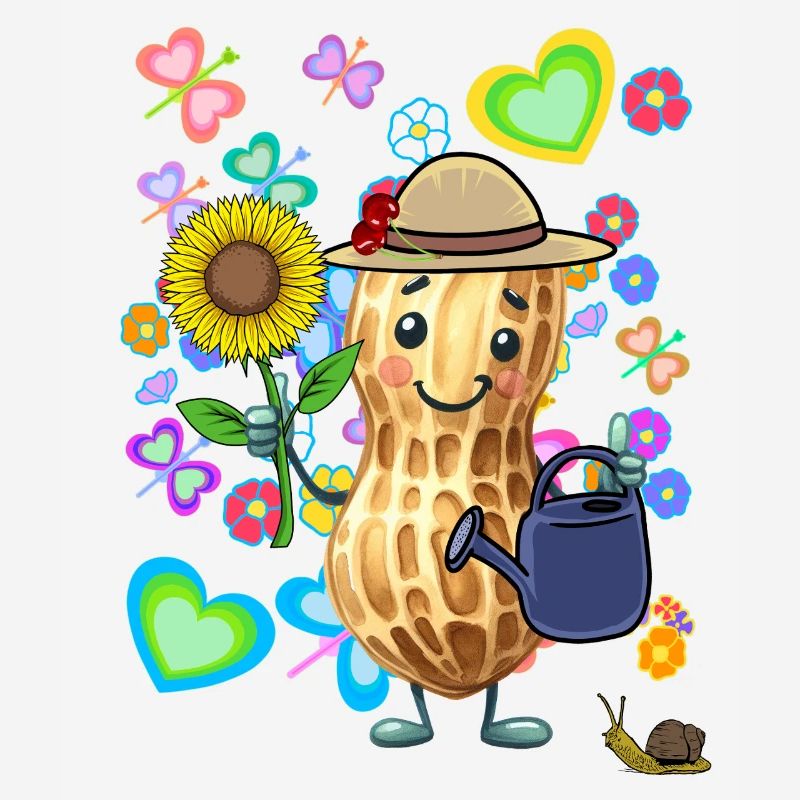 Peanut Peanuts Spring Summer Nut Peanuts