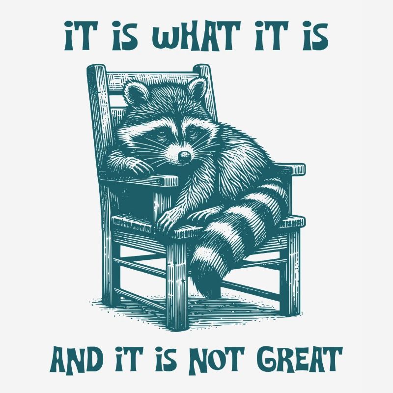 It Is What It Is And It Is Not Great Trash Panda