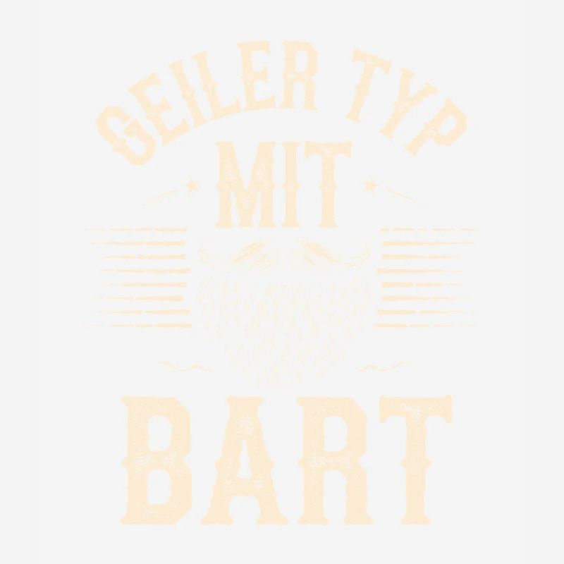 Geiler Typ Mit Bart Bartträger Barbier Vollbart