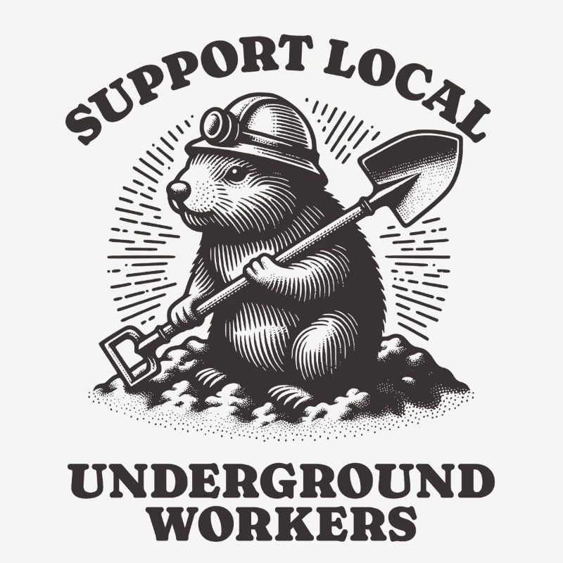 Support Local Underground Workers Lustiges Mole