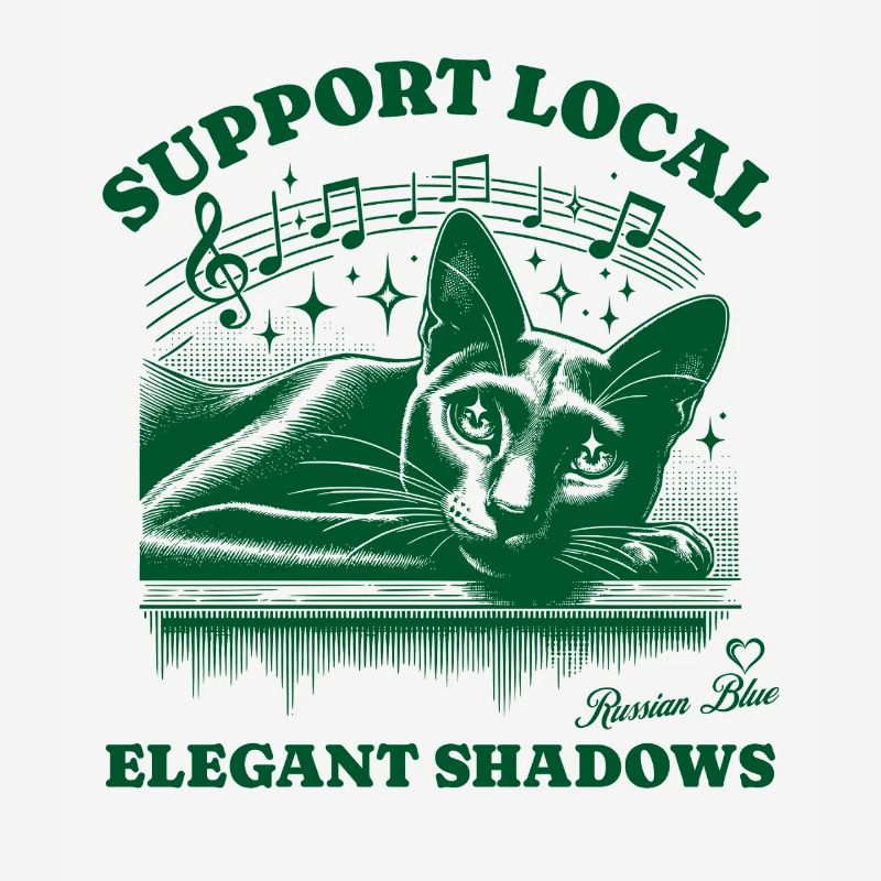 Cat Support Local Russian Blue