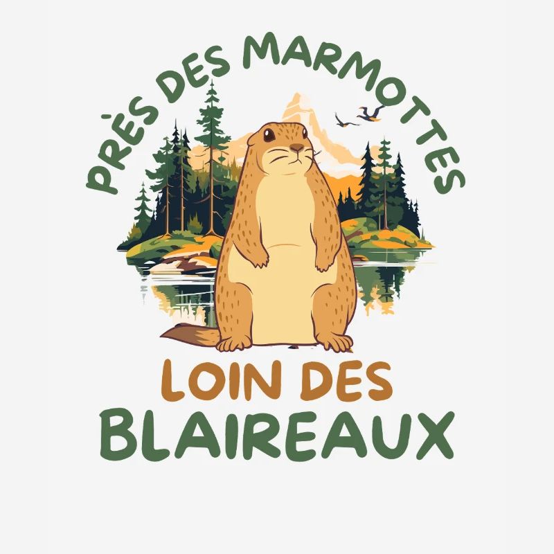 Loin des blaireaux prs des marmottes