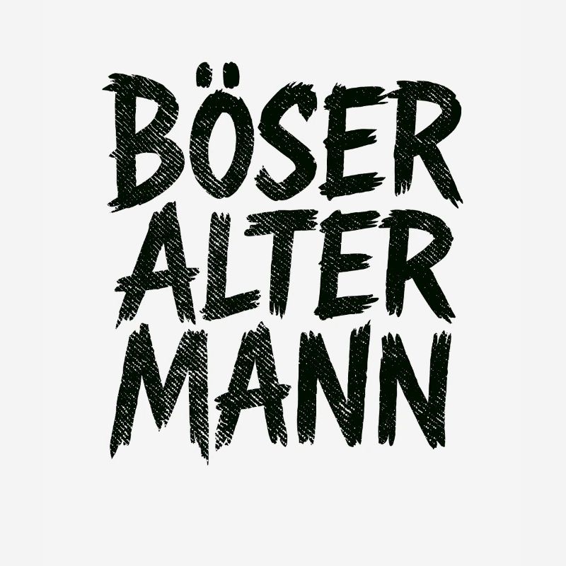 Evil old man – cheeky statement