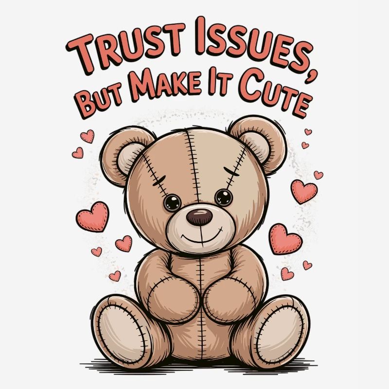 Trust Issues Teddy Bear Shirt
