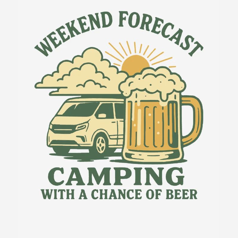 Wochenendvorhersage Camping Mit Aussicht Auf Bier