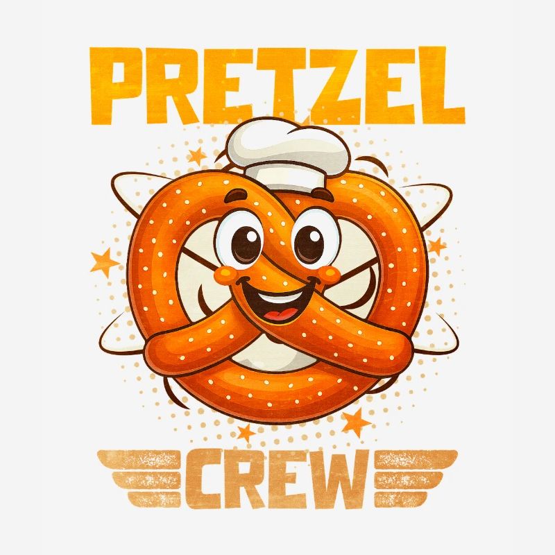 Bretzel Pretzel Baker with a smile