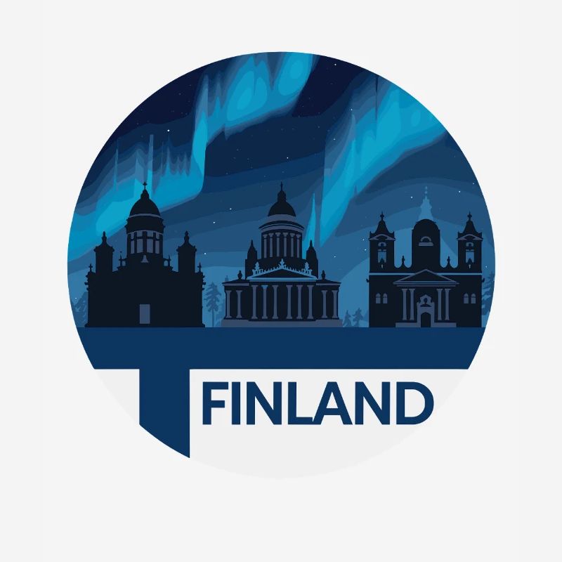 Finlande Aurora Skyline