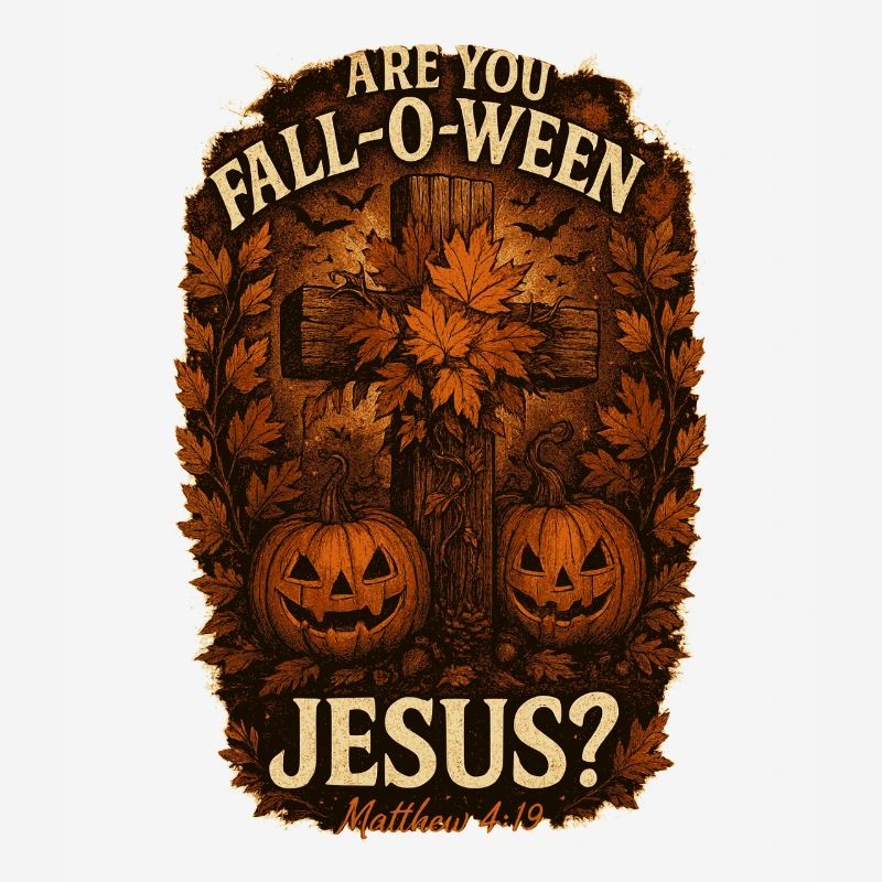 Are You Fall-O-Ween Jesus Halloween Fall