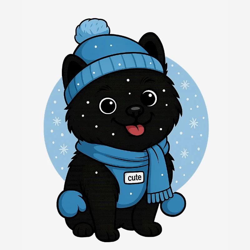 Kuschelhund Winterzauber