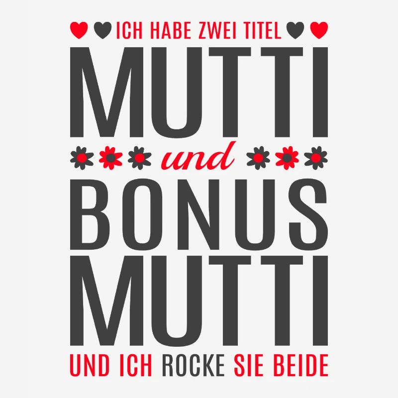 Mama Mutti Mutter Bonus Mutti Muttertag Geschenk