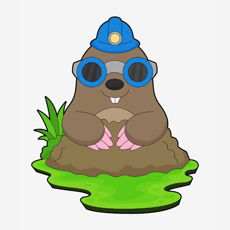 Mole Miner Mining Helmet Mining