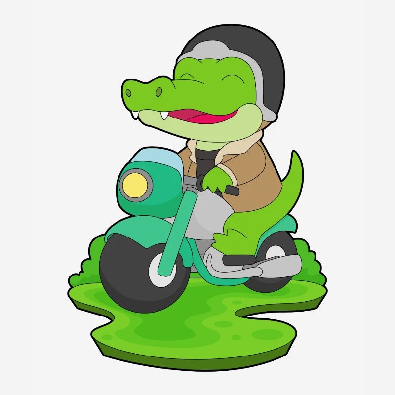 Crocodile Scooter