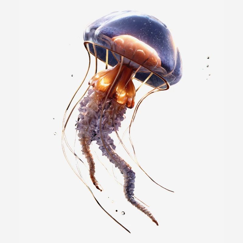 Méduse Méduse de feu Méduse Méduse mignonne