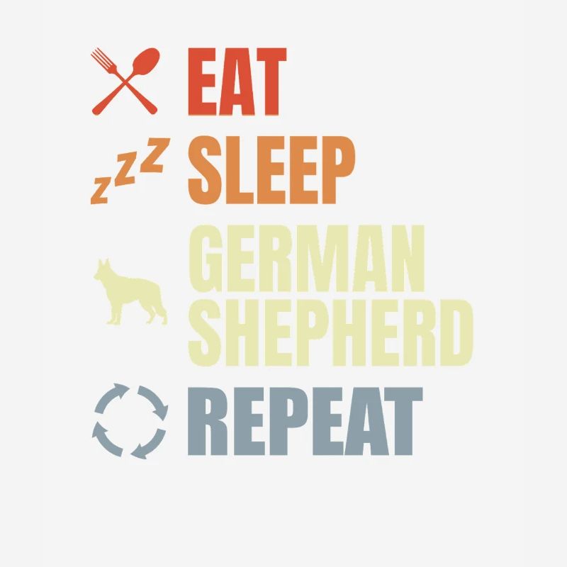 Routine du berger allemand