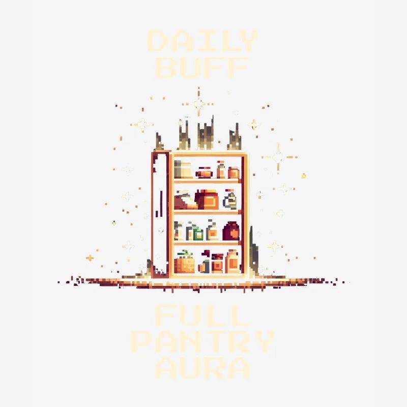 Garde-manger complet | Pixel Art
