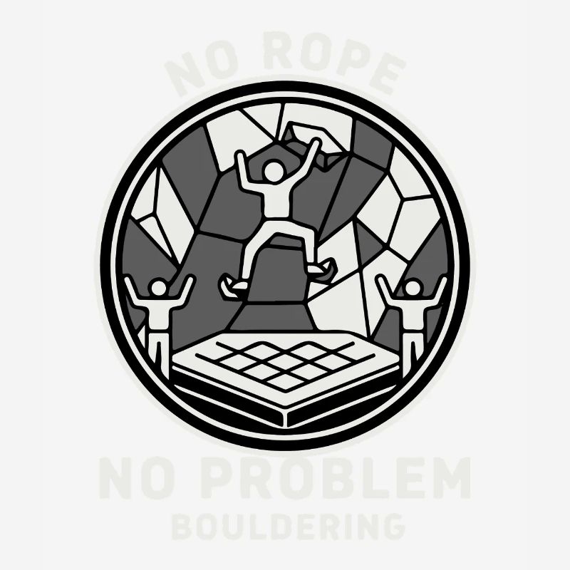 No Rope No Problem Bouldering Climbing