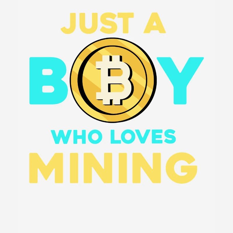 Krypto Mining Junge – Bitcoin Leidenschaft