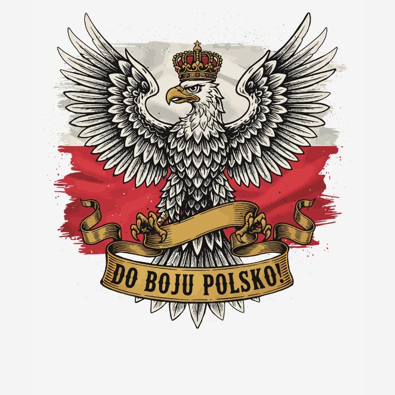For Poland Into Battle Eagle