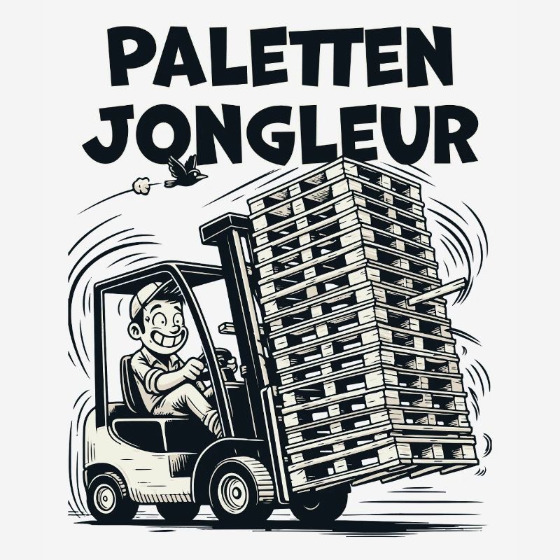Pallet Juggler Forklift Funny