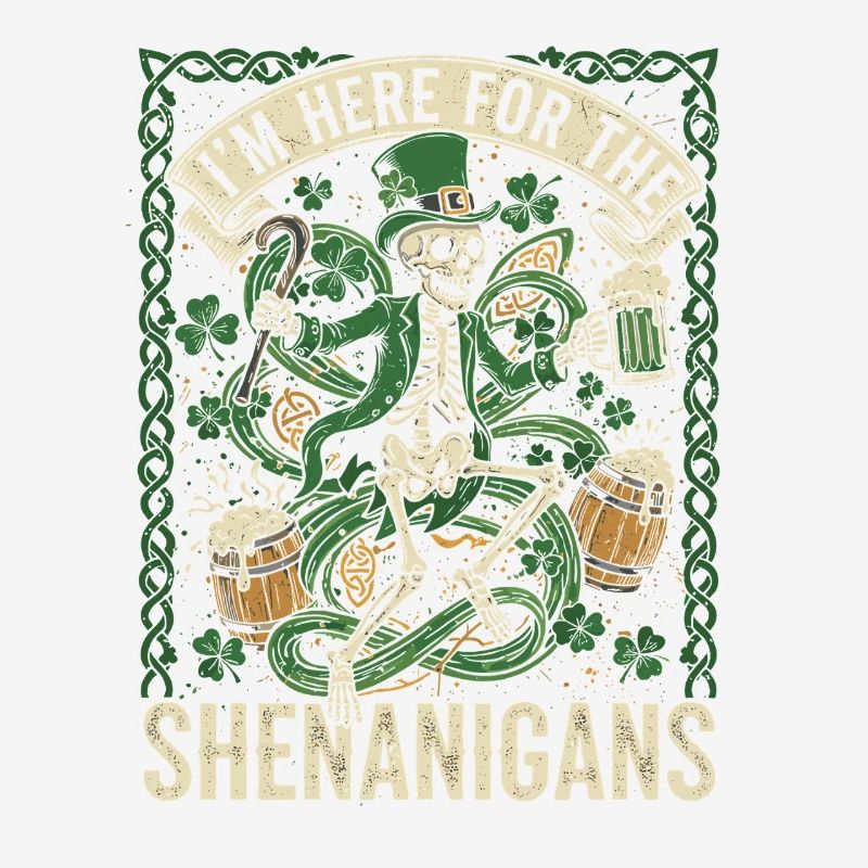 Squelette Leprechaun Squelette