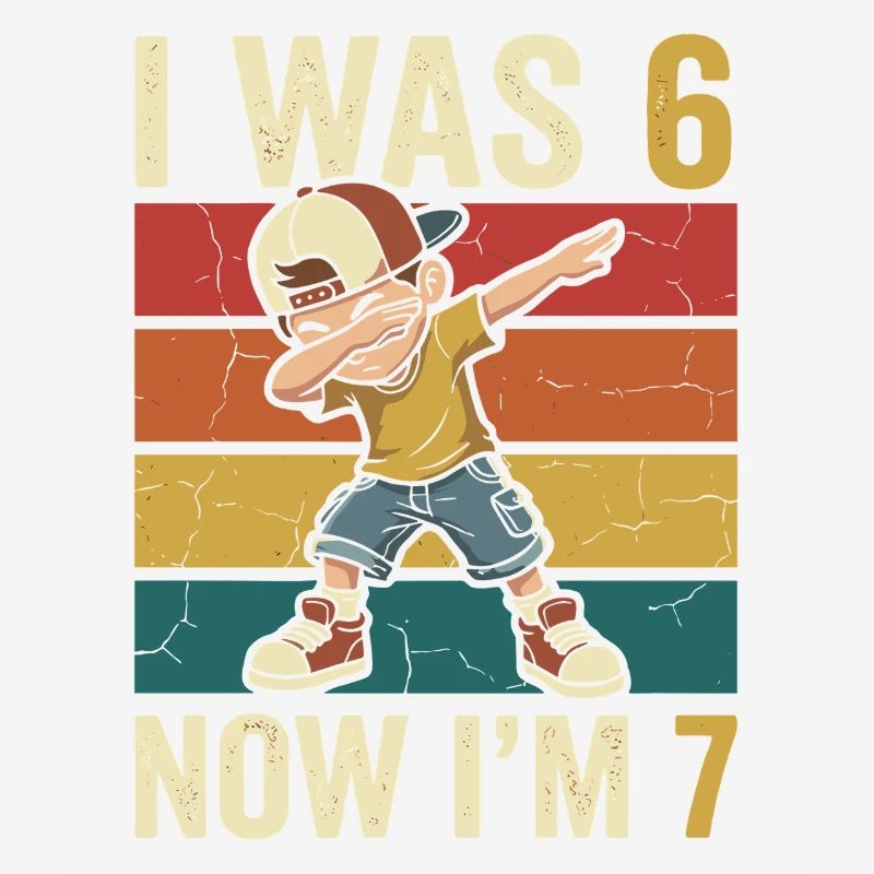 7e anniversaire, garçon de 7 ans, j’avais 6 ans maintenant dans 7 ans