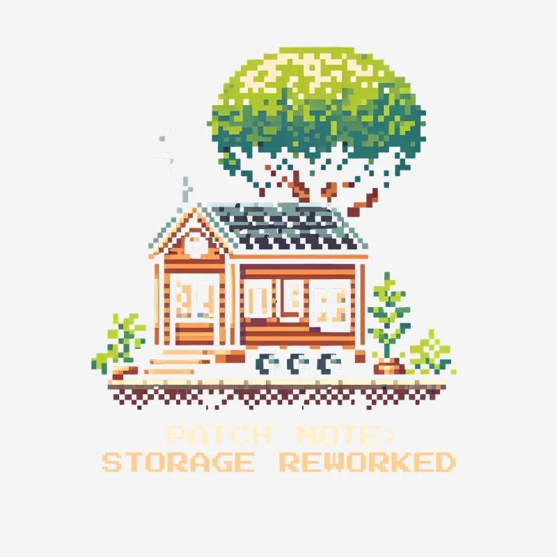 Storage space revised | Tiny House Order