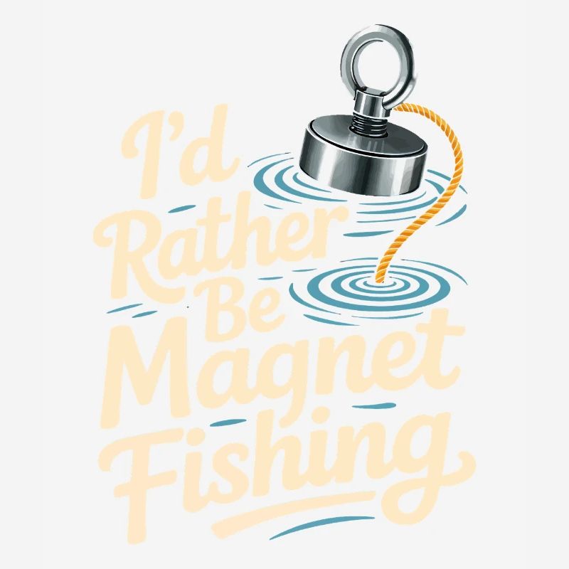 I'd rather magnet fish