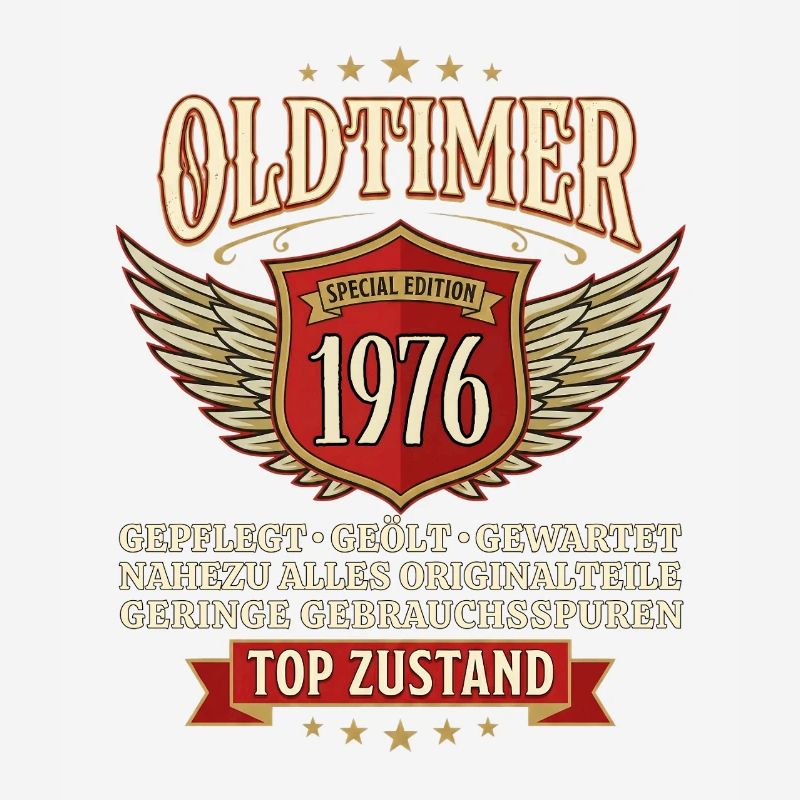 Oldtimer 1976 - 50. Geburtstag Geschenk