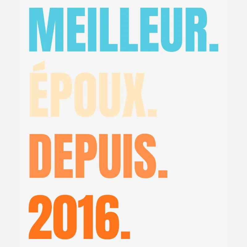 Bester Ehemann seit 2016 Geschenk-Ehemann