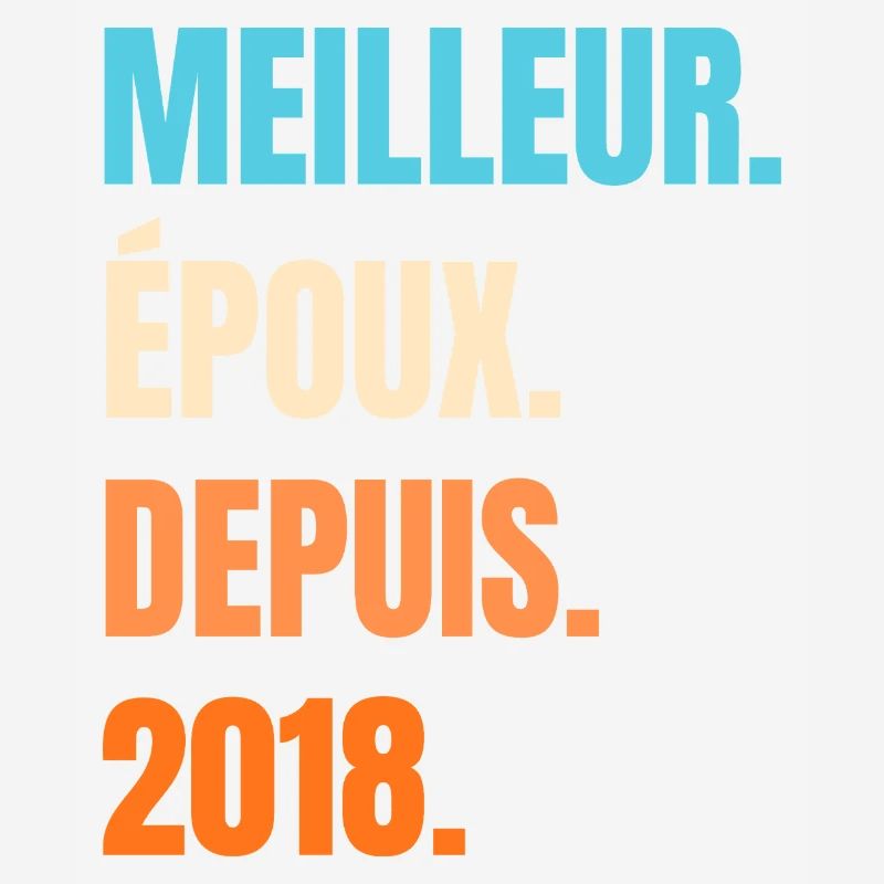 Bester Ehemann seit 2018 Geschenk-Ehemann