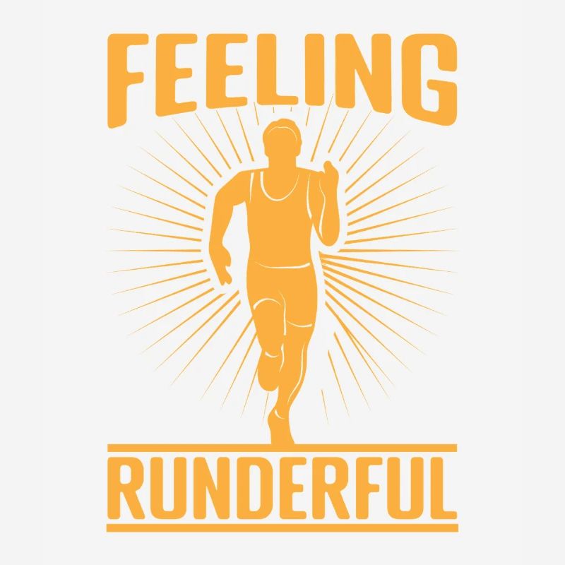 Running Run Feeling Runderful Marathon Runner