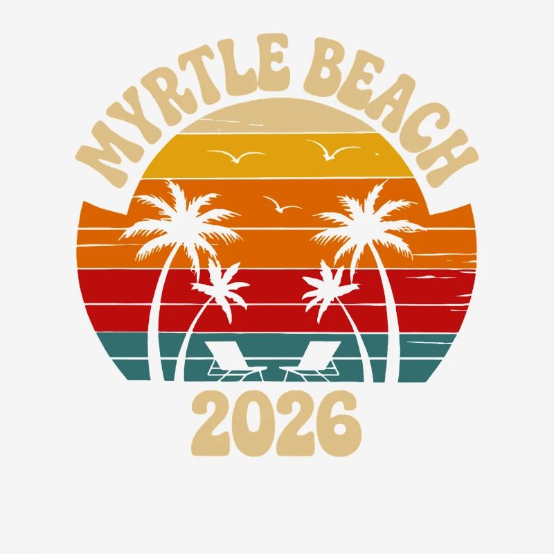 Myrtle Beach Retro Sunset 2026