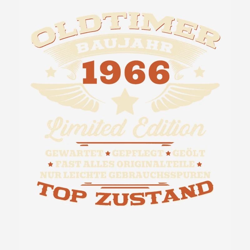 60. Geburtstag Geschenk Mann Oldtimer 1966 Legende
