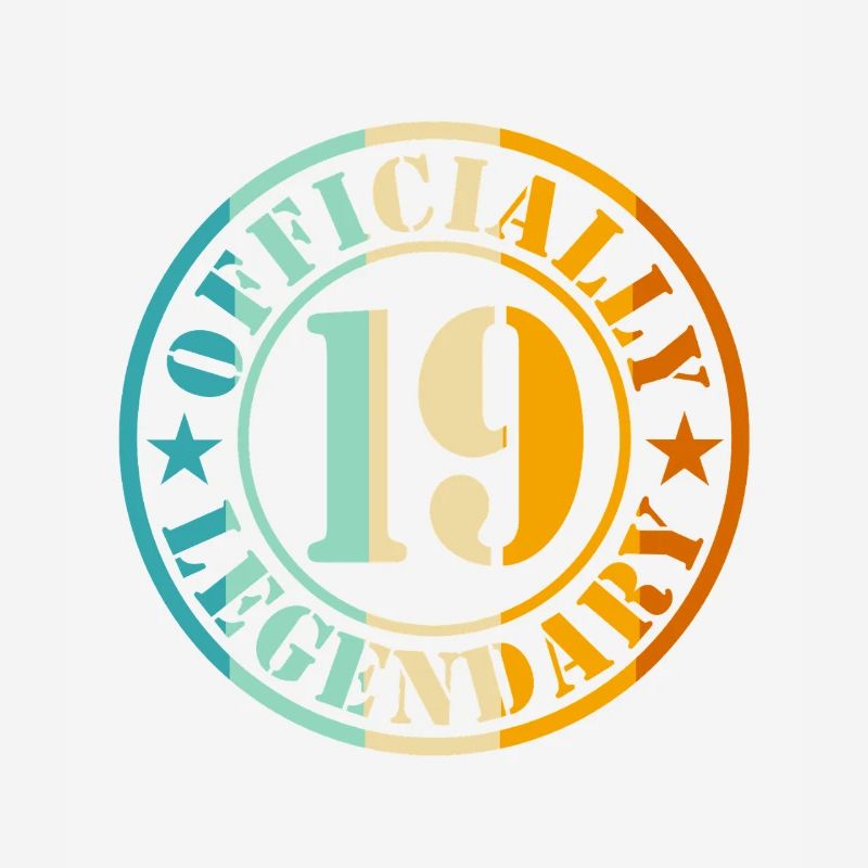 19. Geburtstag Junge Mädchen Legende Level 19