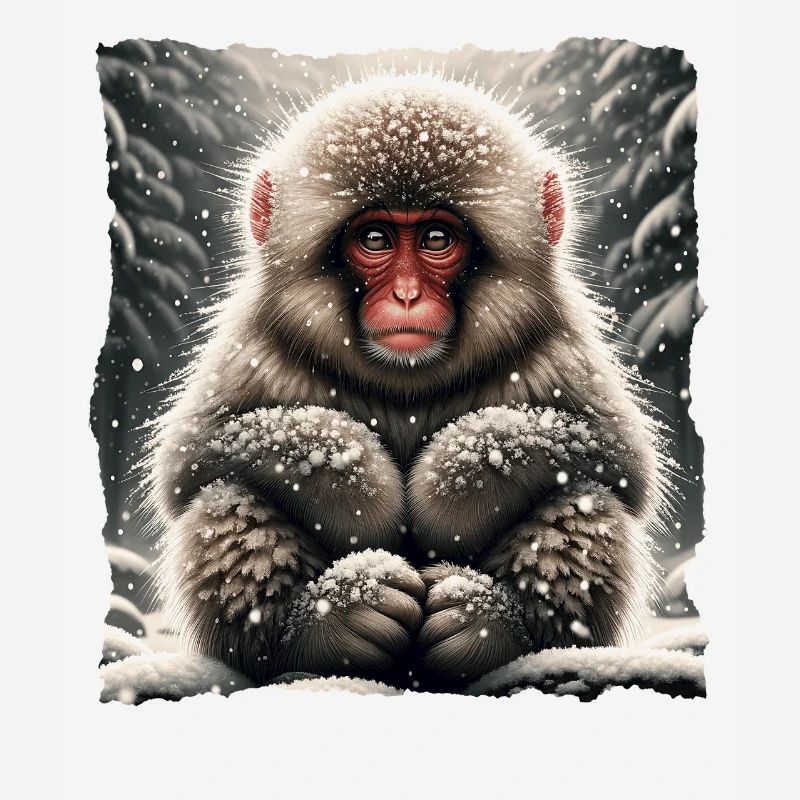 Singe des neiges de Schneeaffe