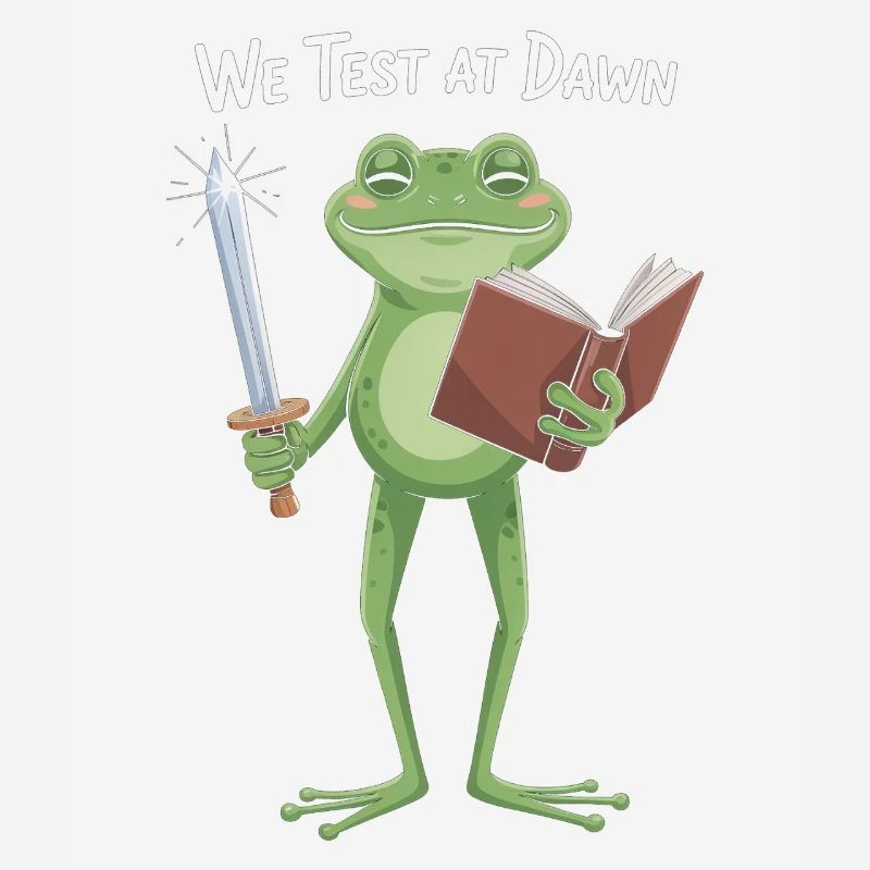 We Test at Dawn Frog Knight