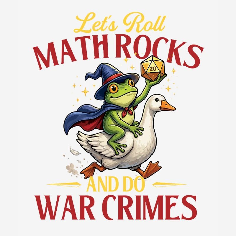 Lançant les maths dés de RPG drôles