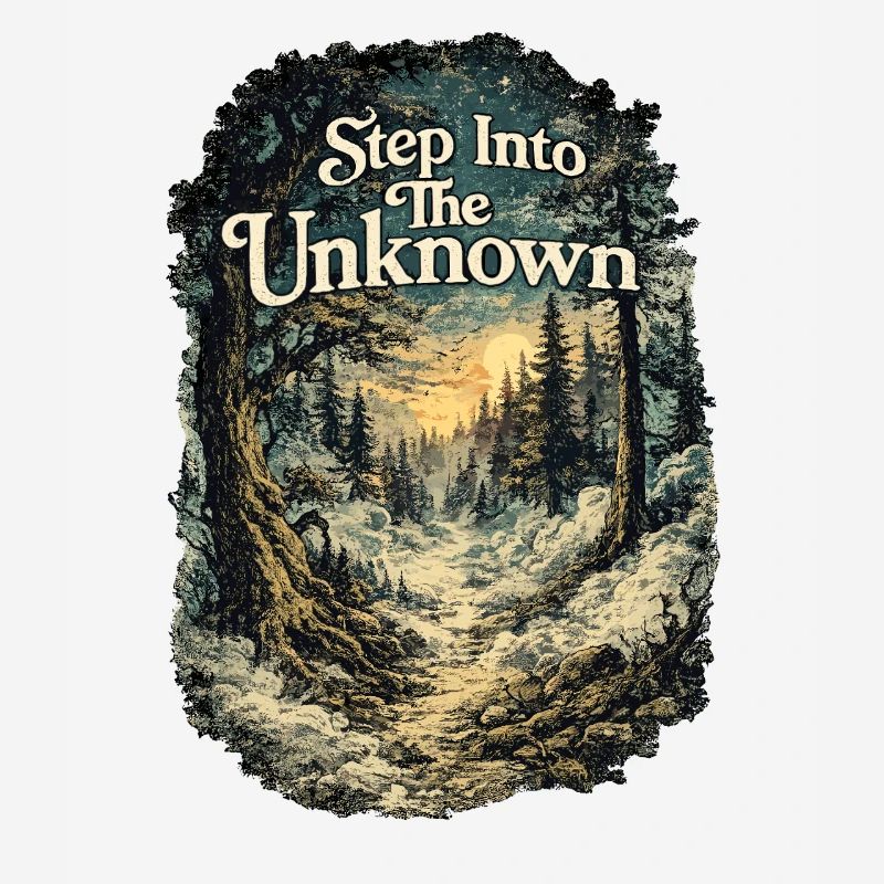 Step Into The Unknown Adventure Forest Nature