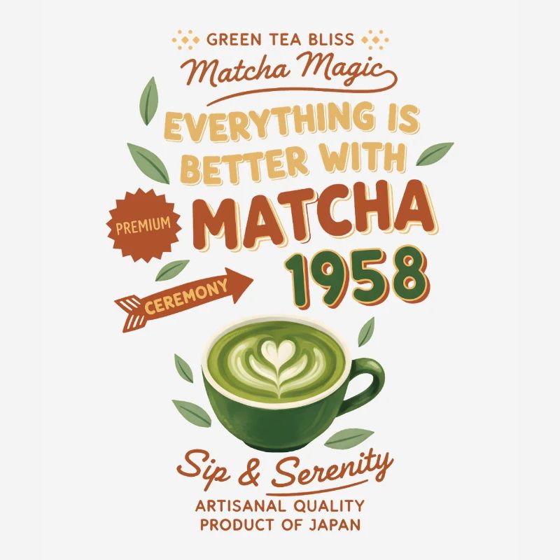Everything Is Better With Matcha 1958 Green Tea