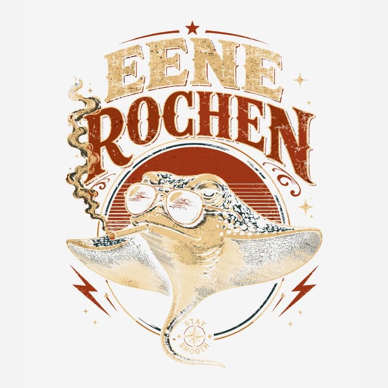 Mantarochen Retro mit Sonnenbrille mit Eene Rochen