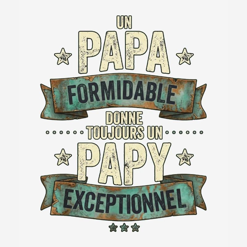 Papa Formidable Papy Exceptionnel Cadeau