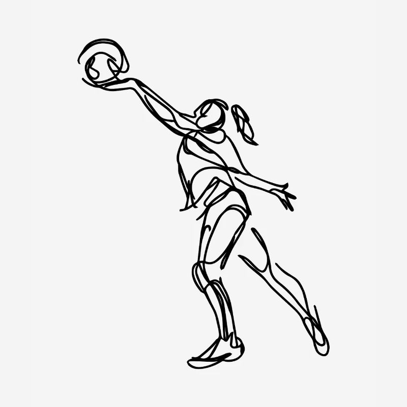 Volleyball player