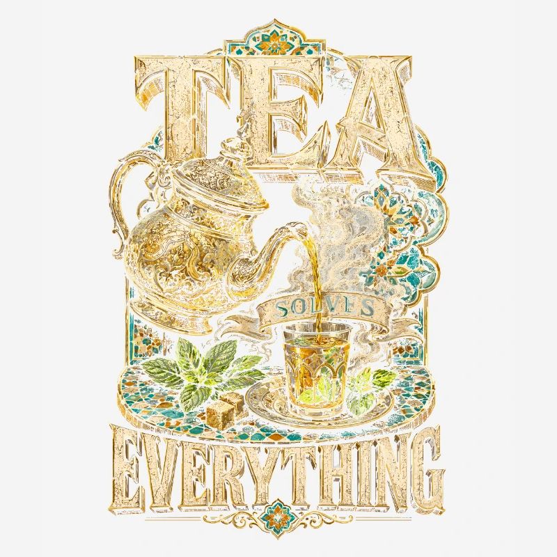 Moroccan Morocco Tea Solves Everything