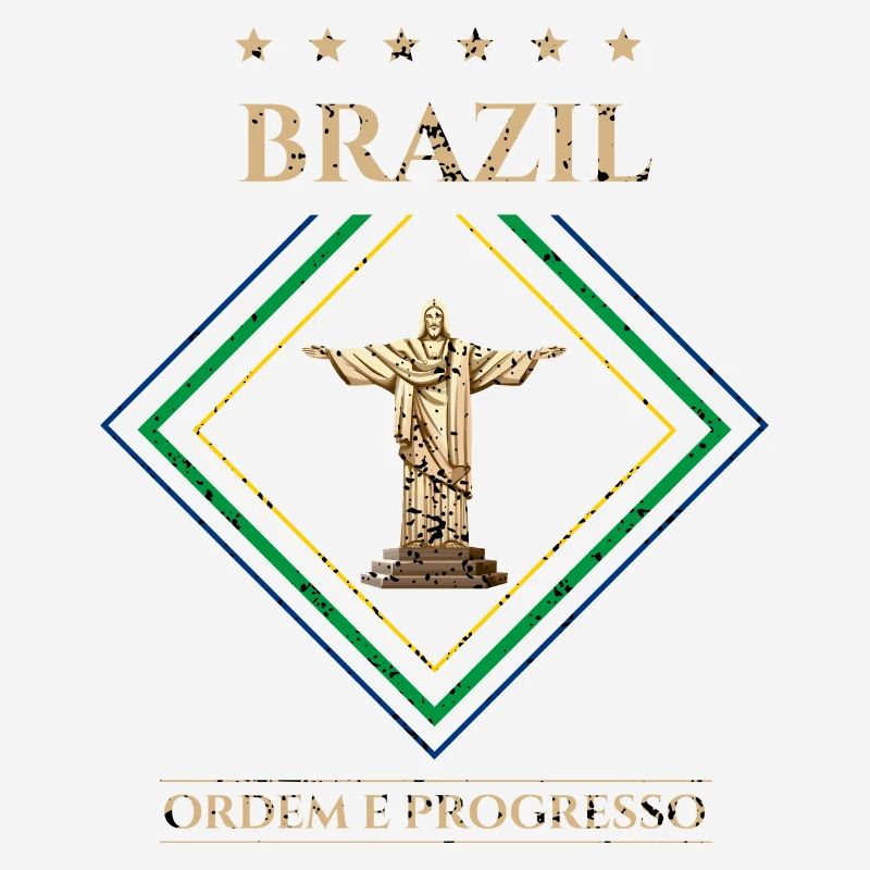 Brésil vintage-Ordre et Progrès