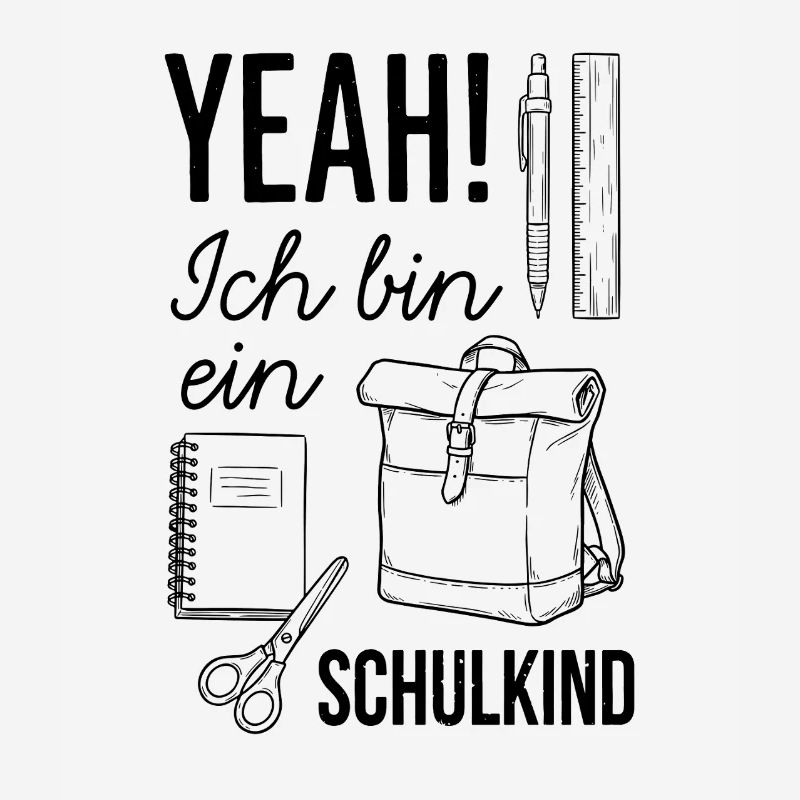 Yeah! Ich bin ein Schulkind - Einschulung
