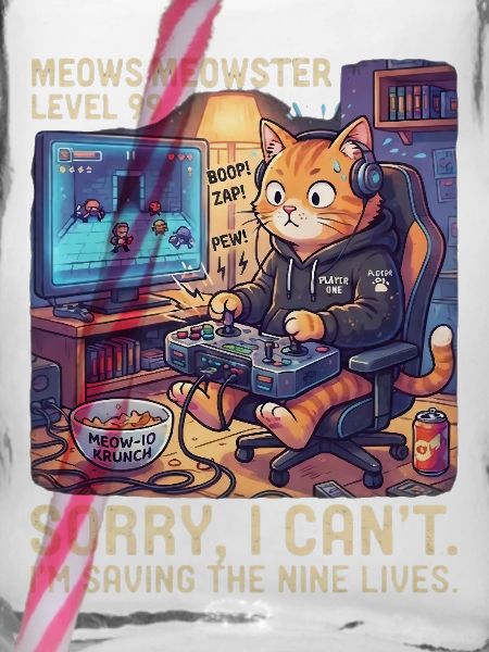 Meowster Level 99 Katzengamer