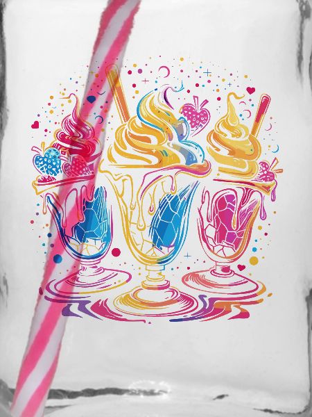 Eisbecher Vaporwave