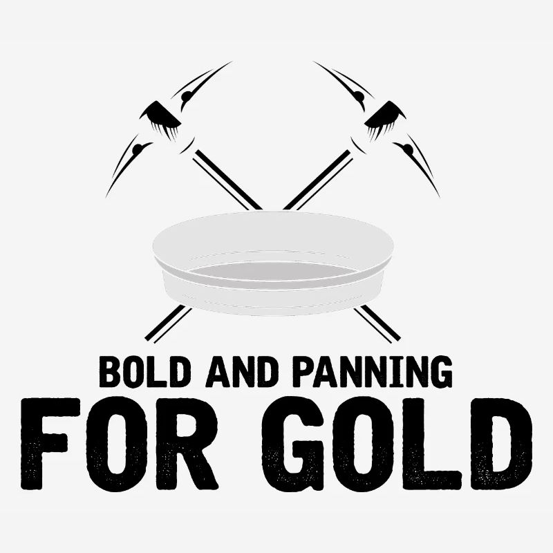 Gold Digger Gold Panning Conceptions d’extraction d’or