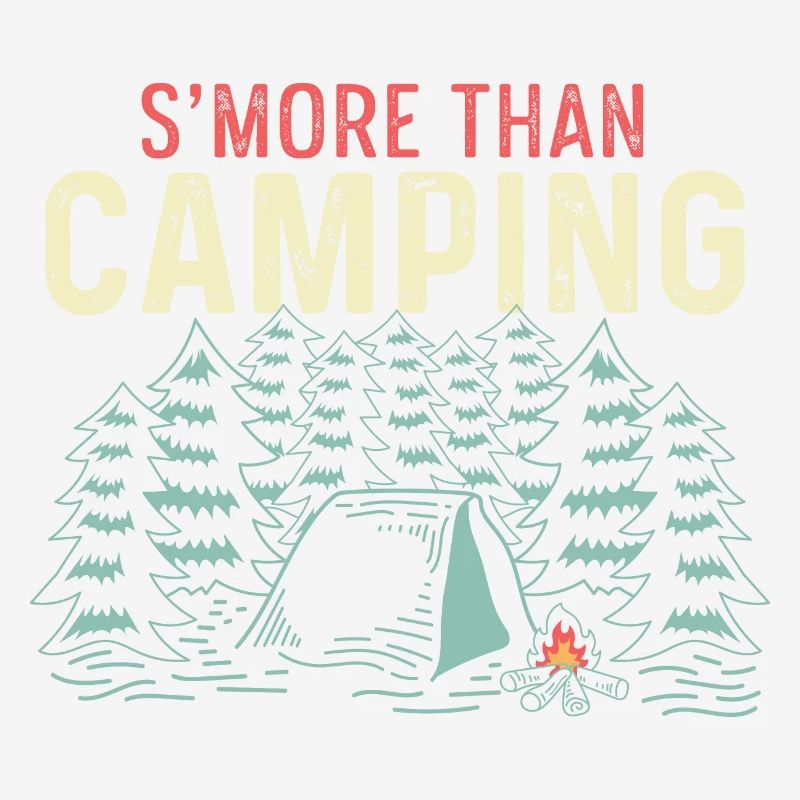 S'more als Camping Wanderer oder Wohnmobil Geschen